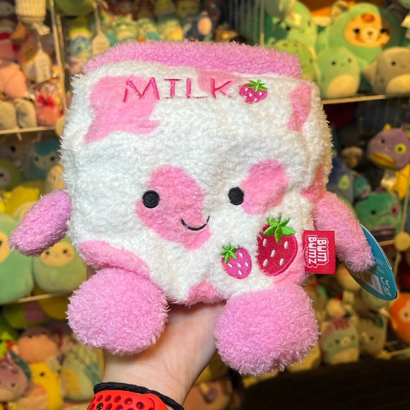 Russ Other - Bumbumz BreakfastBumz Strawberry Milk Sunday 8” Stuffed Plush